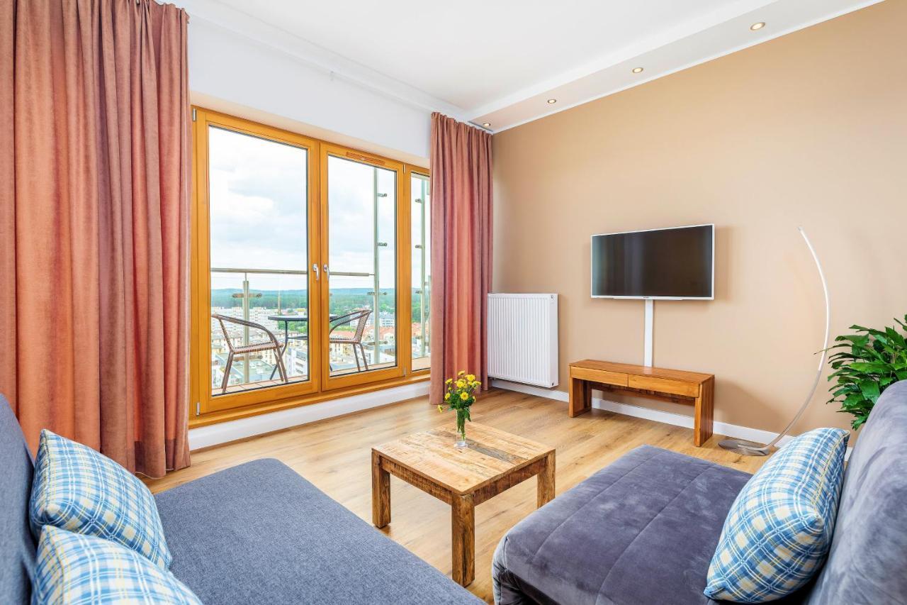 Platan Tower Baltic & More Apartments Свиноуйсьце Экстерьер фото